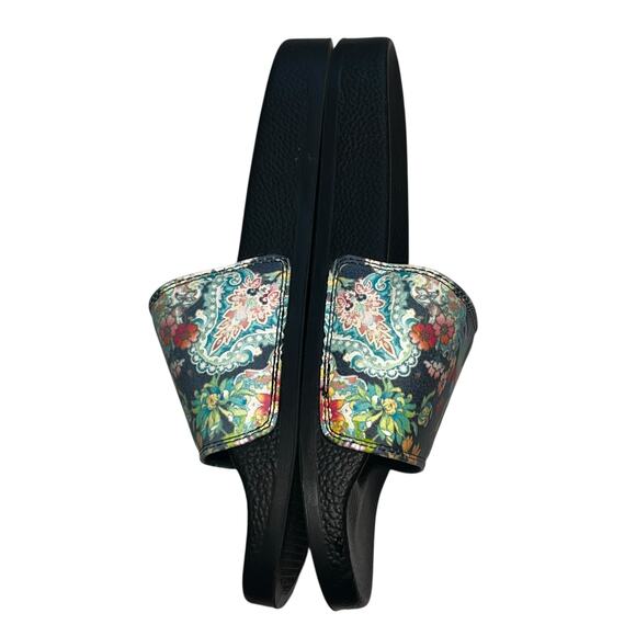 Johnny Was Dreamer Poolslide Slides Sandals Slip On Women 8 - Picture 5 of 7